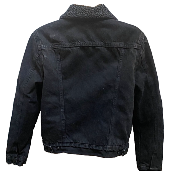 Levi Strauss Original Sherpa Jacket - Ultra Black... - Picture 3 of 7